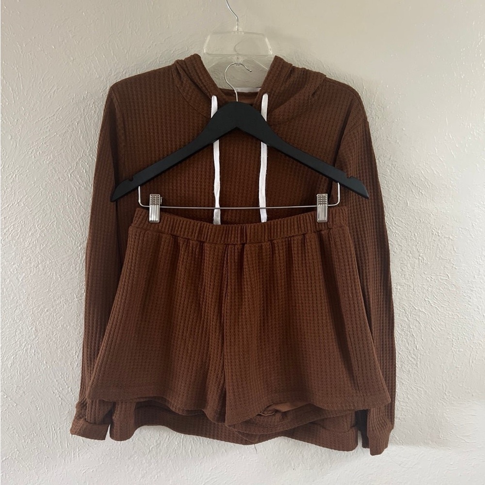KIRUNDO Two Piece Outfits Lounge Set Size XL
